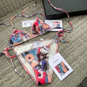 Authentic Chanel bikini set